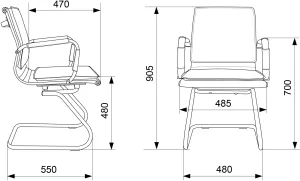  CH-993-Low-V/black 