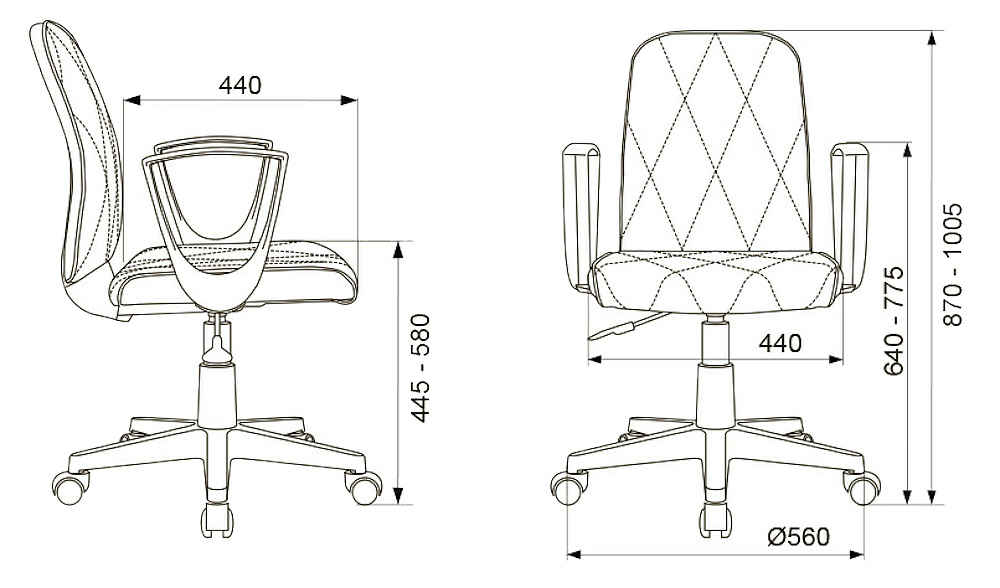 Кресло Бюрократ CH-W327/ OR-10