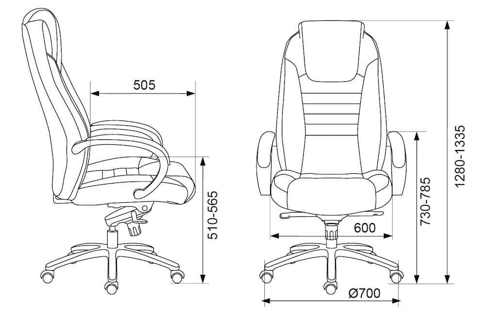 Кресло Бюрократ T-9923SL