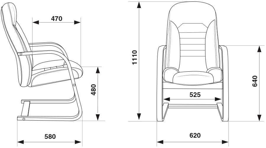 Кресло Бюрократ T-9923SL