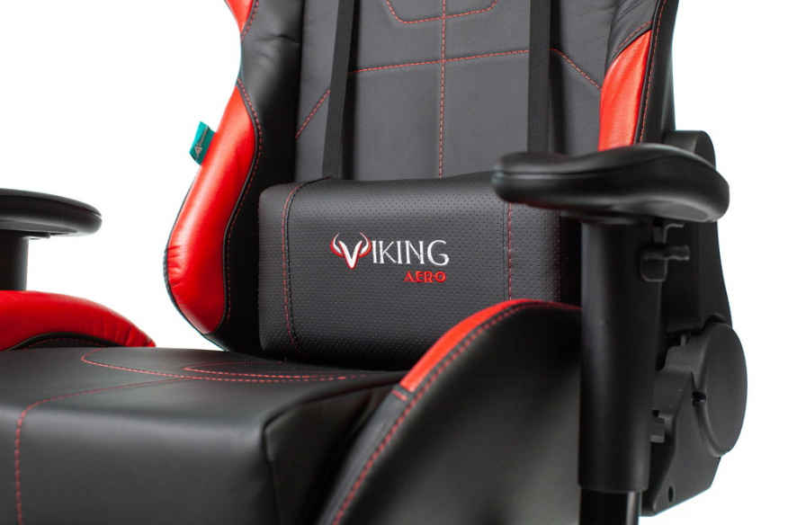 Кресло Viking 5 AERO черный/красный